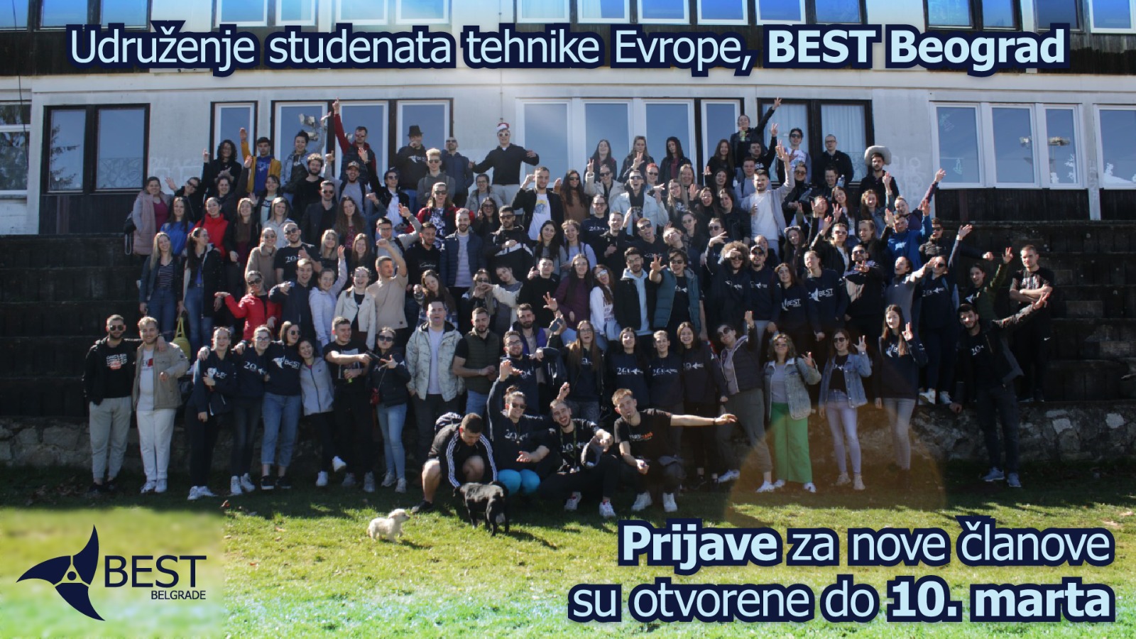 Udruženje studenata tehnike Evrope – BEST Beograd, otvara poziv za nove članove!